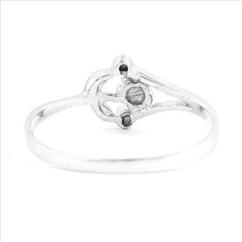 NO RESERVE 0.00 Ct Plain 925 Sterling Silver Ring
