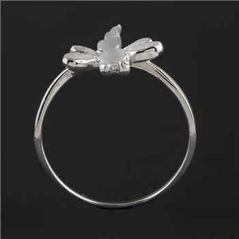 NO RESERVE 0.00 Ct Plain 925 Sterling Silver Ring