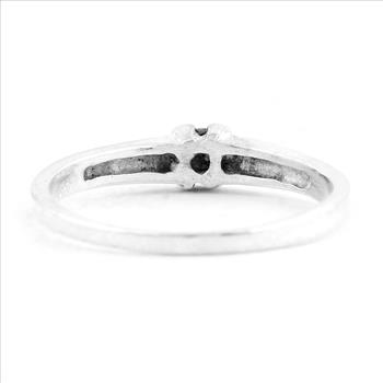 NO RESERVE 0.15 Ct Cubic Zirconia 925 Sterling Silver Ring