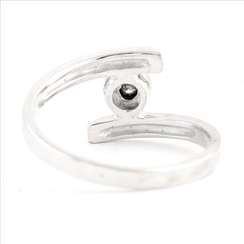 NO RESERVE 0.20 Ct Cubic Zirconia 925 Sterling Silver Ring