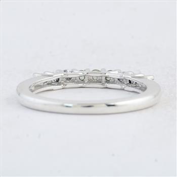 NO RESERVE 0.44 Ct Round Peridot 925 Sterling Silver Ring