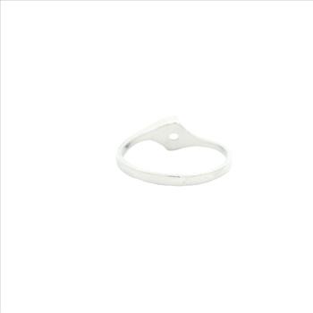 NO RESERVE 0.68 Ct Cubic Zirconia 925 Sterling Silver Ring