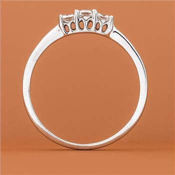 NO RESERVE 0.70 Ct Cubic Zirconia 925 Sterling Silver Ring