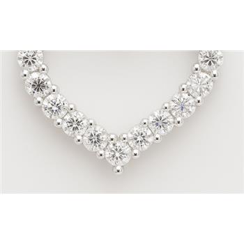 NO RESERVE 0.77 Ct Round Cubic Zirconia 925 Sterling Silver Pendant