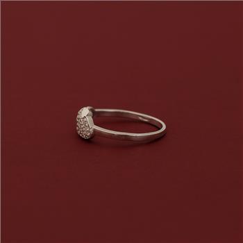 NO RESERVE 0.82 Ct Cubic Zirconia 925 Sterling Silver Ring