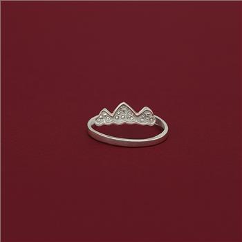 NO RESERVE 0.82 Ct Cubic Zirconia 925 Sterling Silver Ring