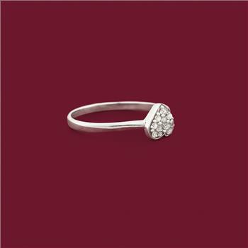 NO RESERVE 0.82 Ct Cubic Zirconia 925 Sterling Silver Ring