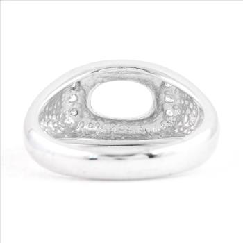NO RESERVE 0.89 Ct Cubic Zirconia 925 Sterling Silver Ring