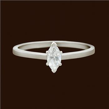 NO RESERVE 0.90 Ct Cubic Zirconia 925 Sterling Silver Ring