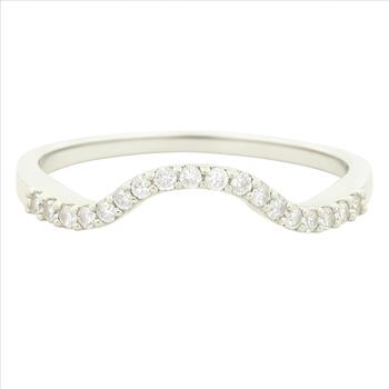 NO RESERVE 0.94 Ct Cubic Zirconia 925 Sterling Silver Ring