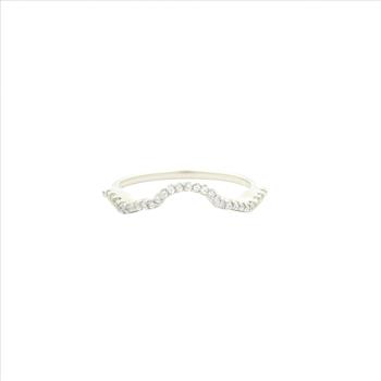 NO RESERVE 0.94 Ct Cubic Zirconia 925 Sterling Silver Ring
