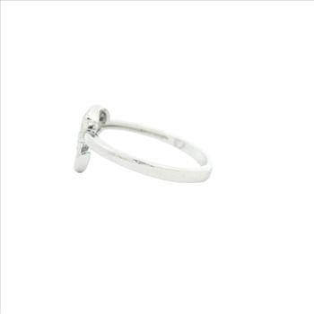 NO RESERVE 0.99 Ct Cubic Zirconia 925 Sterling Silver Ring