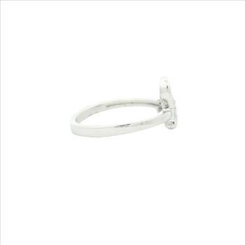 NO RESERVE 0.99 Ct Cubic Zirconia 925 Sterling Silver Ring