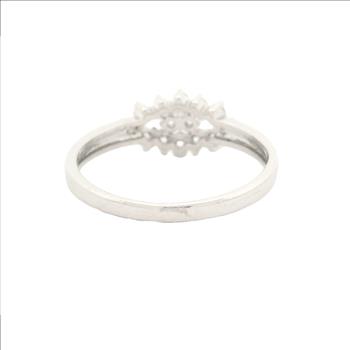 NO RESERVE 1.00 Ct Cubic Zirconia 925 Sterling Silver Ring