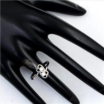 NO RESERVE 1.02 Ct Cubic Zirconia 925 Sterling Silver Ring