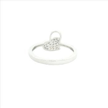 NO RESERVE 1.02 Ct Cubic Zirconia 925 Sterling Silver Ring