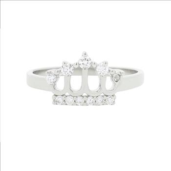 NO RESERVE 1.03 Ct Cubic Zirconia 925 Sterling Silver Ring
