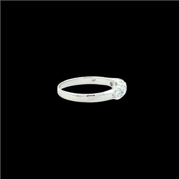 NO RESERVE 1.06 Ct Cubic Zirconia 925 Sterling Silver Ring