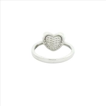 NO RESERVE 1.09 Ct Cubic Zirconia 925 Sterling Silver Ring