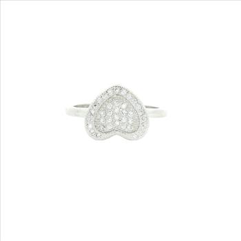 NO RESERVE 1.09 Ct Cubic Zirconia 925 Sterling Silver Ring