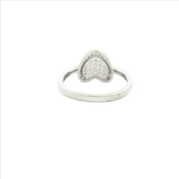 NO RESERVE 1.09 Ct Cubic Zirconia 925 Sterling Silver Ring