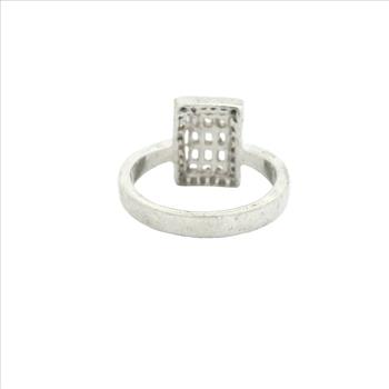 NO RESERVE 11.00 Ct Cubic Zirconia 925 Sterling Silver Ring