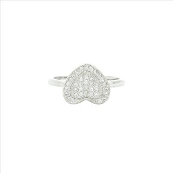 NO RESERVE 1.13 Ct Cubic Zirconia 925 Sterling Silver Ring