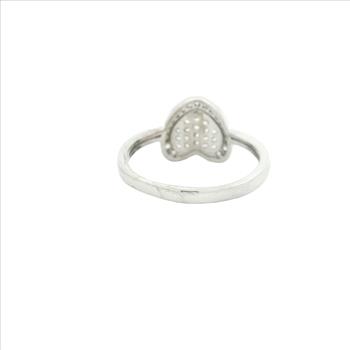 NO RESERVE 1.13 Ct Cubic Zirconia 925 Sterling Silver Ring