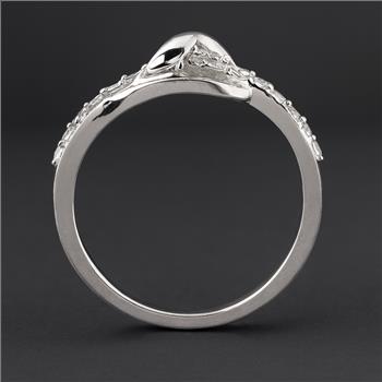 NO RESERVE 1.18 Ct Cubic Zirconia 925 Sterling Silver Ring