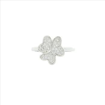 NO RESERVE 1.21 Ct Cubic Zirconia 925 Sterling Silver Ring