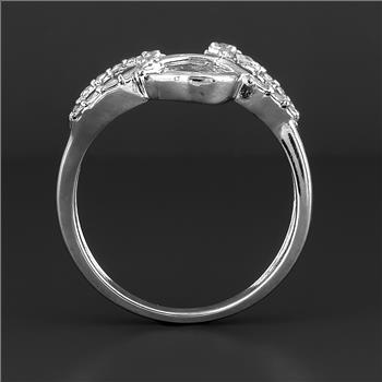 NO RESERVE 1.23 Ct Cubic Zirconia 925 Sterling Silver Ring