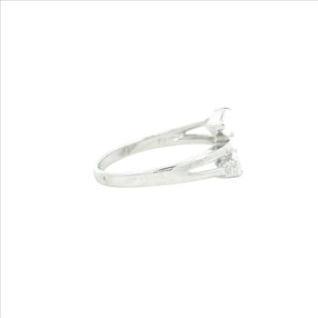 NO RESERVE 1.25 Ct Cubic Zirconia 925 Sterling Silver Ring