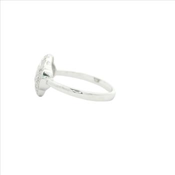 NO RESERVE 1.25 Ct Cubic Zirconia 925 Sterling Silver Ring