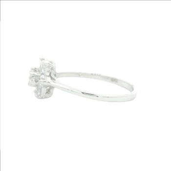 NO RESERVE 1.25 Ct Cubic Zirconia 925 Sterling Silver Ring