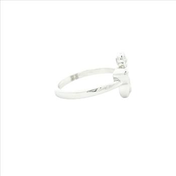 NO RESERVE 1.26 Ct Cubic Zirconia 925 Sterling Silver Ring