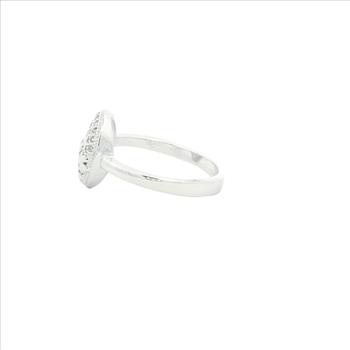 NO RESERVE 1.26 Ct Cubic Zirconia 925 Sterling Silver Ring