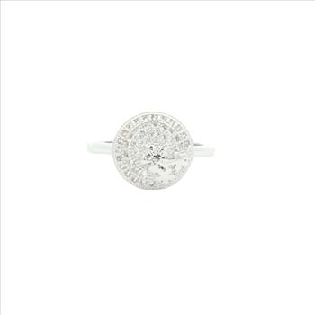 NO RESERVE 1.26 Ct Cubic Zirconia 925 Sterling Silver Ring