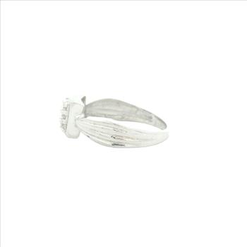 NO RESERVE 1.27 Ct Cubic Zirconia 925 Sterling Silver Ring