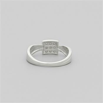 NO RESERVE 1.27 Ct Cubic Zirconia 925 Sterling Silver Ring