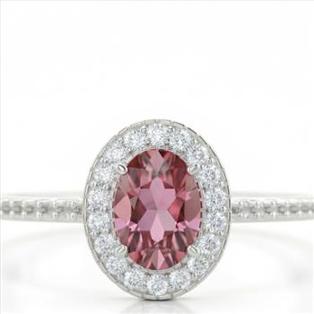 NO RESERVE 1.30 Ct Oval Blue Topaz, White Zircon, 925 Sterling Silver Ring