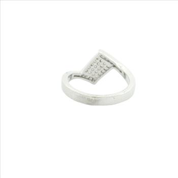 NO RESERVE 1.34 Ct Cubic Zirconia 925 Sterling Silver Ring