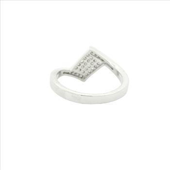 NO RESERVE 1.34 Ct Cubic Zirconia 925 Sterling Silver Ring