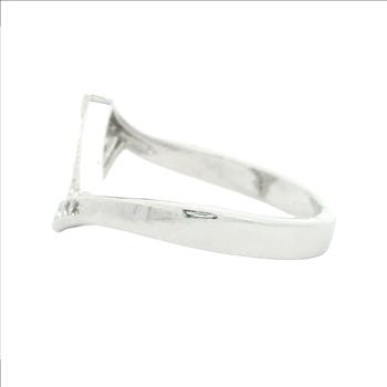 NO RESERVE 1.34 Ct Cubic Zirconia 925 Sterling Silver Ring