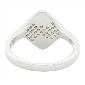 NO RESERVE 1.38 Ct Cubic Zirconia 925 Sterling Silver Ring