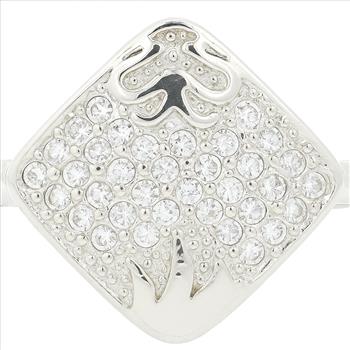 NO RESERVE 1.38 Ct Cubic Zirconia 925 Sterling Silver Ring