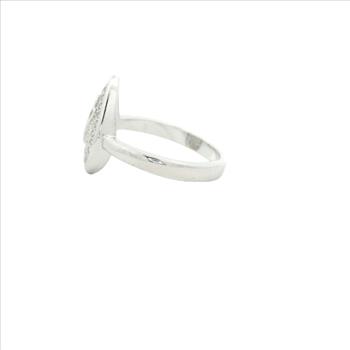 NO RESERVE 1.39 Ct Cubic Zirconia 925 Sterling Silver Ring