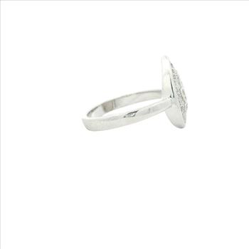 NO RESERVE 1.39 Ct Cubic Zirconia 925 Sterling Silver Ring