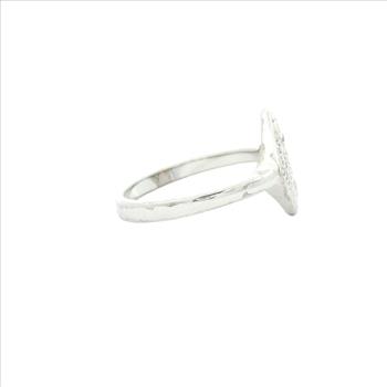 NO RESERVE 1.39 Ct Cubic Zirconia 925 Sterling Silver Ring