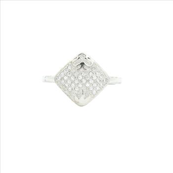 NO RESERVE 1.39 Ct Cubic Zirconia 925 Sterling Silver Ring