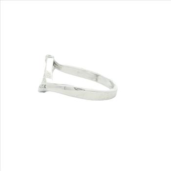 NO RESERVE 1.40 Ct Cubic Zirconia 925 Sterling Silver Ring